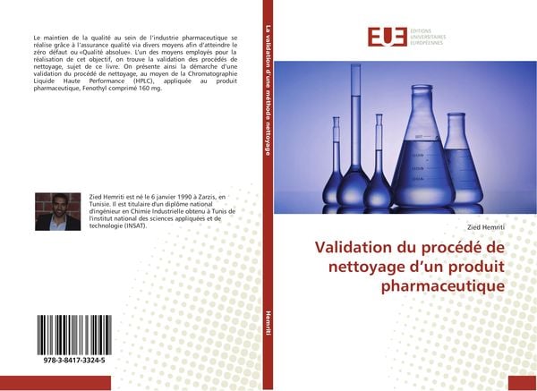 Produktbild: Validation du proc&eacute;d&eacute; de nettoyage d'un produit pharmaceutique