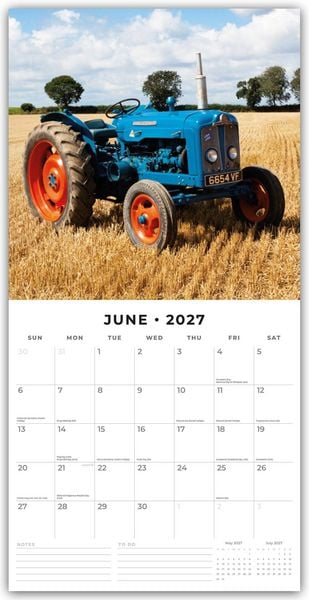 Produktbild: Tractors &ndash; Traktoren 2027 &ndash; 16-Monatskalender