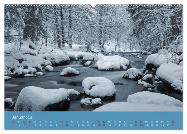 Produktbild: Harz Impressionen (hochwertiger Premium Wandkalender 2026 DIN A2 quer), Kunstdruck in Hochglanz
