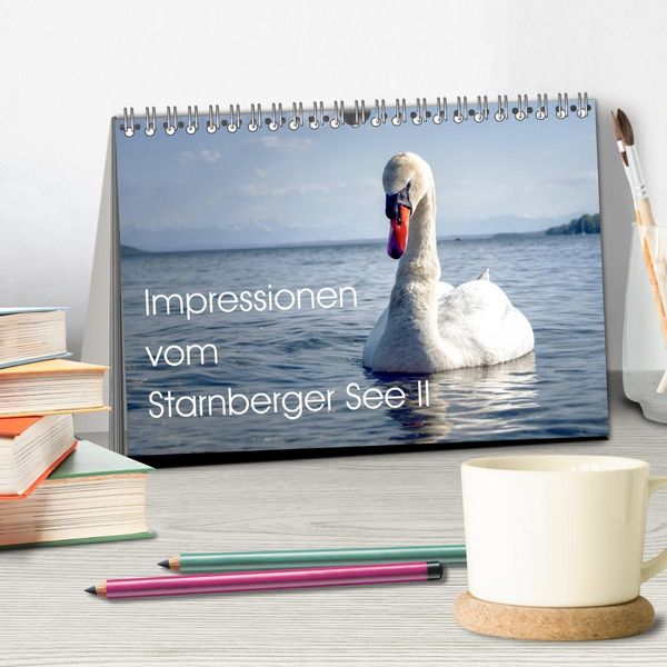 Produktbild: Impressionen vom Starnberger See II (Tischkalender 2026 DIN A5 quer), CALVENDO Monatskalender