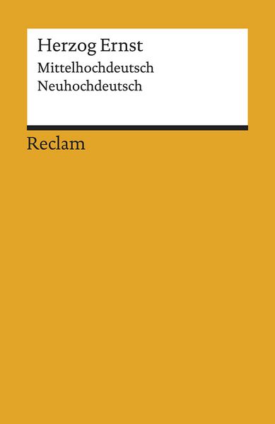 Produktbild: Herzog Ernst. Mittelhochdeutsch/Neuhochdeutsch