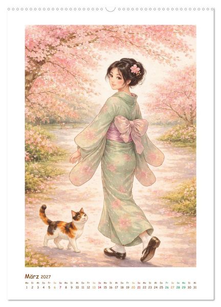 Produktbild: Glanz der Meiji-Zeit (Wandkalender 2027 DIN A2 hoch), CALVENDO Monatskalender