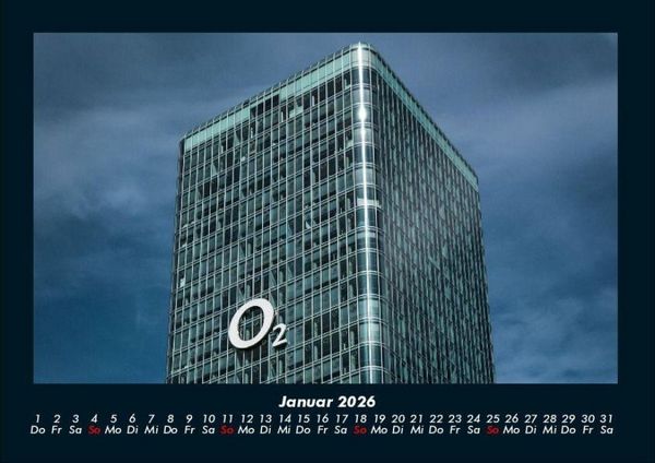 Produktbild: Hochh&auml;user - Architektur 2026 Fotokalender DIN A4