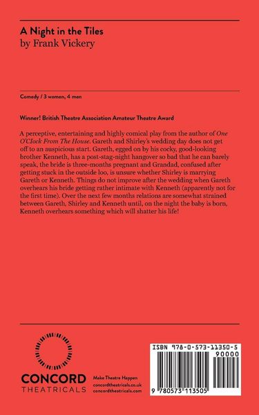 Produktbild: A Night On the Tiles - A Play