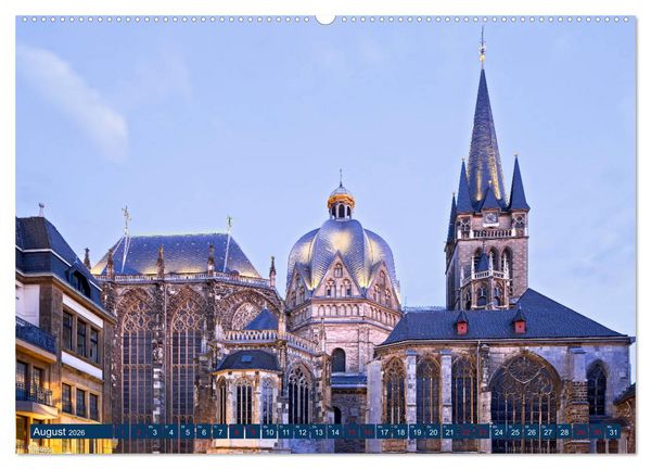 Produktbild: 75 Jahre Nordrhein-Westfalen - Ein Bundesland feiert Geburtstag (hochwertiger Premium Wandkalender 2026 DIN A2 quer), Kunstdruck in Hochglanz