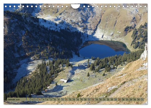 Produktbild: SEENsucht Entdecke Seen in der Schweiz (Wandkalender 2026 DIN A4 quer), CALVENDO Monatskalender