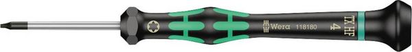 Produktbild: Wera 2067 Elektronik- u. Feinmechanik Torx-Schraubendreher Gr&ouml;&szlig;e (Schraubendreher) T 4 Klingenl&auml;nge: 40 mm 1 St.