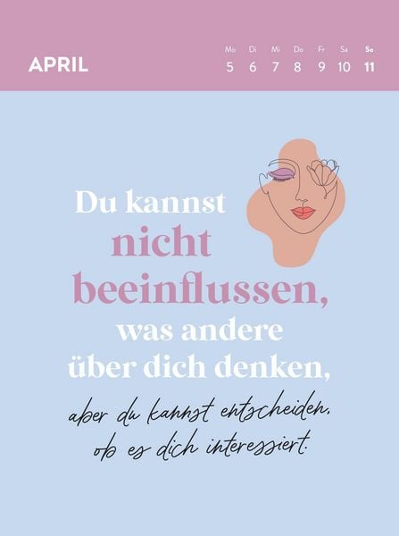 Produktbild: Wochenkalender 2027: Frauen sind gro&szlig;artig! Von perfekt war nie die Rede