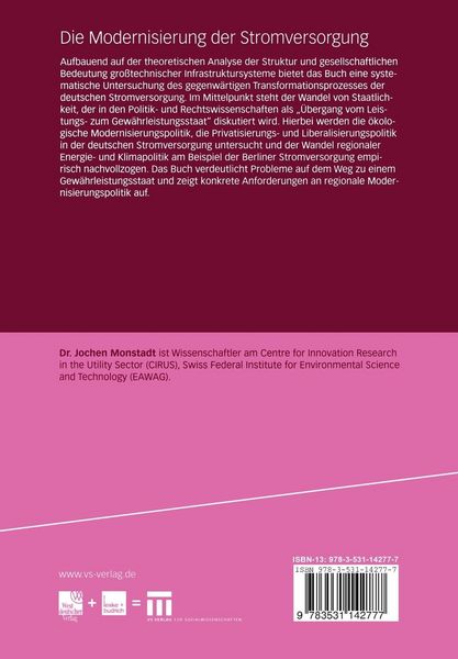 Produktbild: Die Modernisierung der Stromversorgung