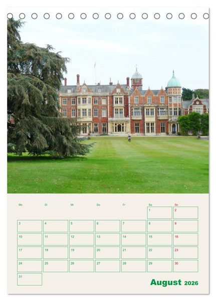 Produktbild: East Anglia - Englands wundersch&ouml;ner Osten (Tischkalender 2026 DIN A5 hoch), CALVENDO Monatskalender