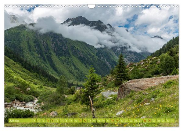 Produktbild: Pitztal in Bildern (Wandkalender 2026 DIN A3 quer), CALVENDO Monatskalender