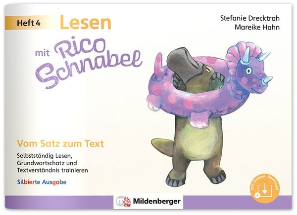 Produktbild: Lesen mit Rico Schnabel, Heft 4: Vom Satz zum Text - silbierte Ausgabe