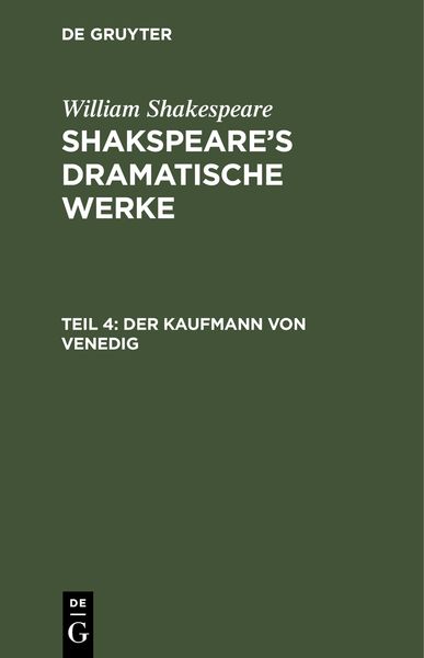 Produktbild: Der Kaufmann von Venedig