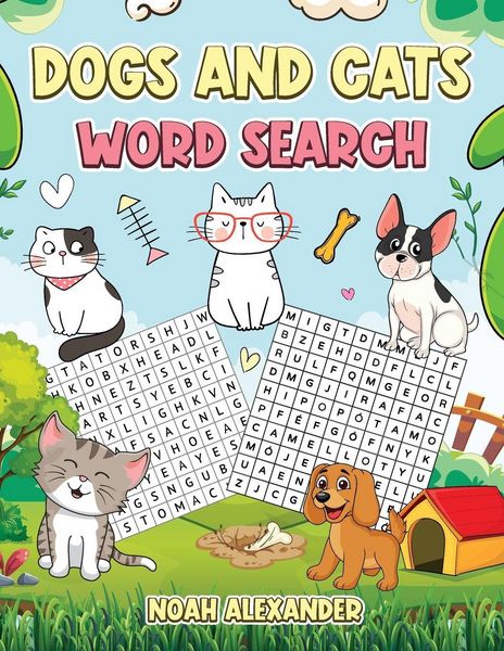 Produktbild: Dogs and Cats Word Search