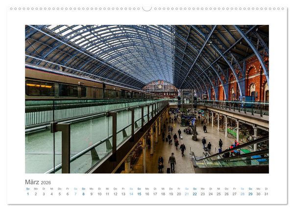 Produktbild: Architektonische Details aus Europa (hochwertiger Premium Wandkalender 2026 DIN A2 quer), Kunstdruck in Hochglanz
