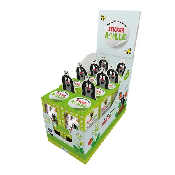 Produktbild: TR&Ouml;TSCH- Der Kleine Maulwurf Stickerrolle Sticker