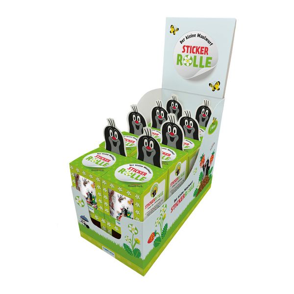 Produktbild: TR&Ouml;TSCH- Der Kleine Maulwurf Stickerrolle Sticker
