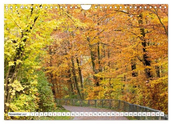 Produktbild: D&uuml;sseldorf - Momente einer Reise (Wandkalender 2027 DIN A4 quer), CALVENDO Monatskalender
