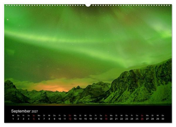 Produktbild: Norwegen (hochwertiger Premium Wandkalender 2027 DIN A2 quer), Kunstdruck in Hochglanz