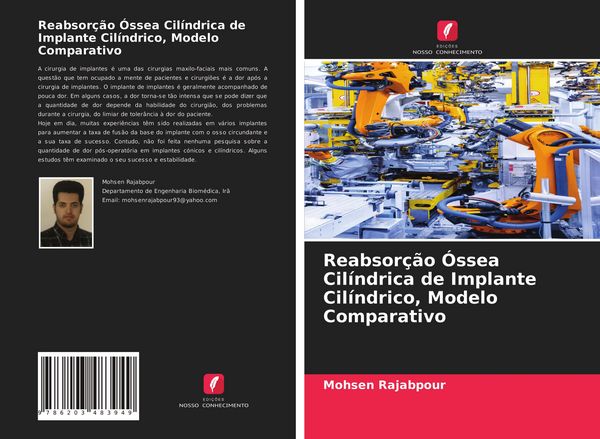 Produktbild: Reabsor&ccedil;&atilde;o &Oacute;ssea Cil&iacute;ndrica de Implante Cil&iacute;ndrico, Modelo Comparativo