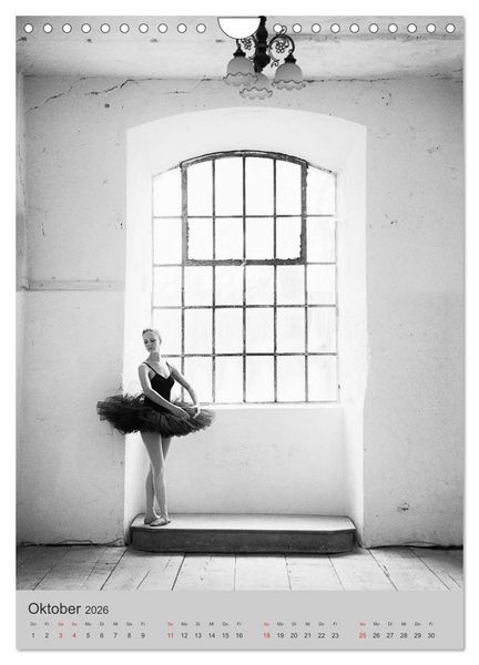 Produktbild: Ballerina (Wandkalender 2026 DIN A4 hoch), CALVENDO Monatskalender