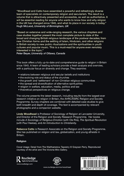 Produktbild: Religion and Change in Modern Britain