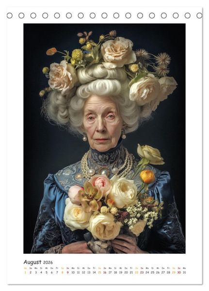 Produktbild: Au&szlig;ergew&ouml;hnliche Portraits (Tischkalender 2026 DIN A5 hoch), CALVENDO Monatskalender