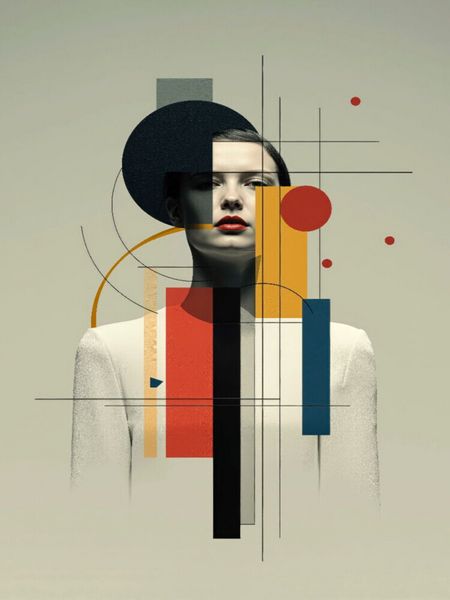 Produktbild: CALVENDO Puzzle Ein Blick durch die Geometrie - wo Pers&ouml;nlichkeit auf Pr&auml;zision trifft | 1000 Teile Lege-Gr&ouml;&szlig;e 64x48cm Foto-Puzzle f&uuml;r gl&uuml;ckliche Stun