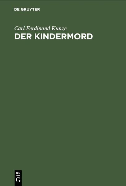 Produktbild: Der Kindermord