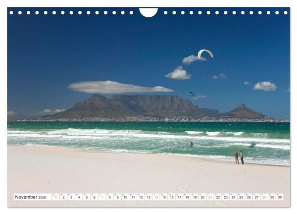 Produktbild: S&uuml;dafrika - Kapstadt (Wandkalender 2026 DIN A4 quer), CALVENDO Monatskalender