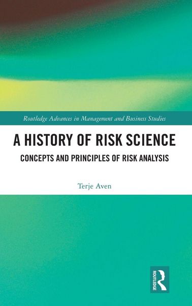 Produktbild: A History of Risk Science