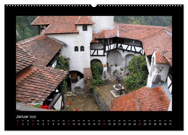 Produktbild: Rum&auml;nien - Siebenb&uuml;rgen und Bukowina (hochwertiger Premium Wandkalender 2026 DIN A2 quer), Kunstdruck in Hochglanz