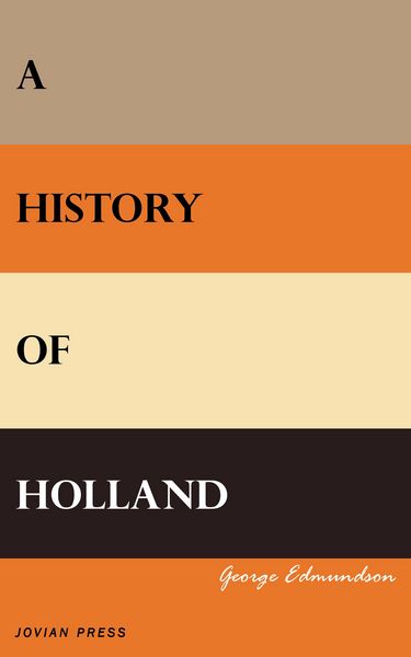 Produktbild: A History of Holland