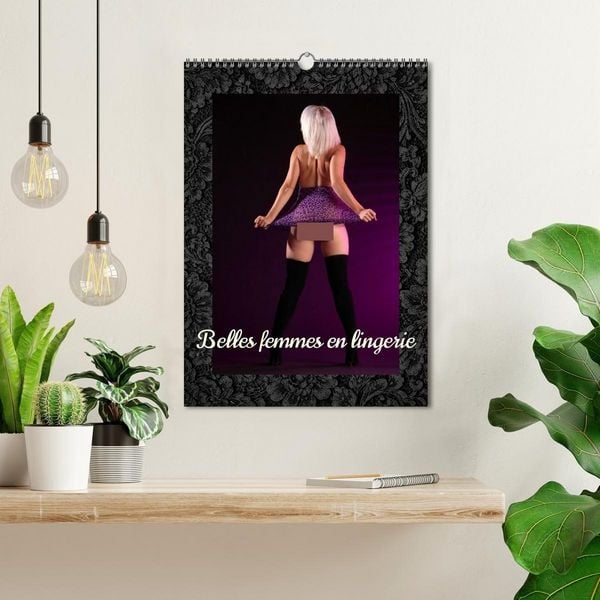 Produktbild: Belles femmes en lingerie (Calendrier mural 2027 DIN A3 horizontal), CALVENDO calendrier mensuel