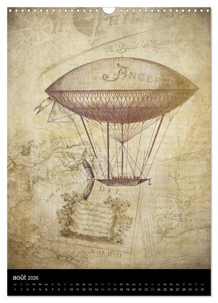 Produktbild: Le coffre vintage (Calendrier mural 2026 DIN A3 horizontal), CALVENDO calendrier mensuel