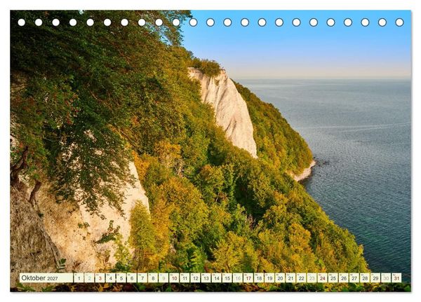 Produktbild: R&uuml;gen - Jasmund Nationalpark (Tischkalender 2027 DIN A5 quer), CALVENDO Monatskalender