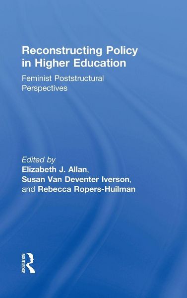 Produktbild: Reconstructing Policy in Higher Education