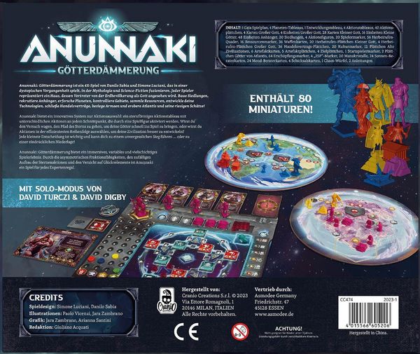 Produktbild: Anunnaki G&ouml;tterd&auml;mmerung
