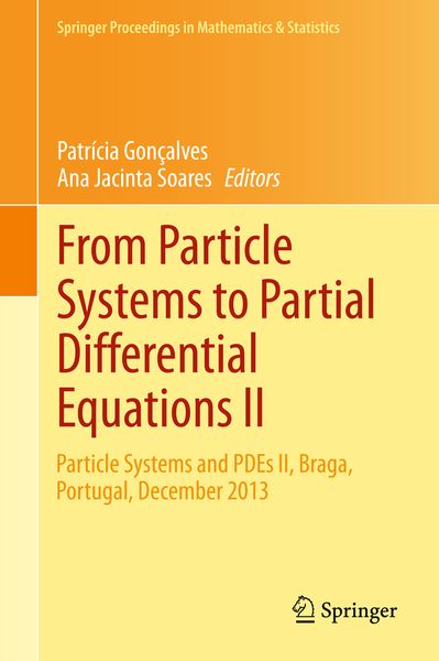 Produktbild: From Particle Systems to Partial Differential Equations II