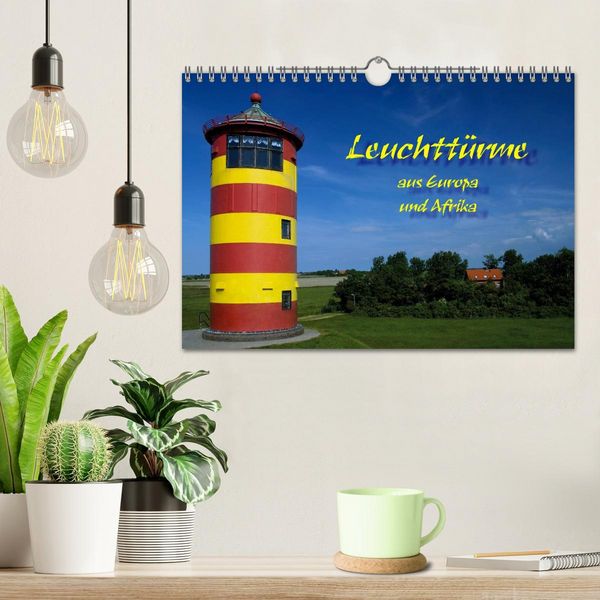 Produktbild: Leuchtt&uuml;rme (Wandkalender 2026 DIN A4 quer), CALVENDO Monatskalender