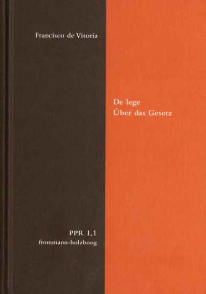 Produktbild: De lege. &Uuml;ber das Gesetz