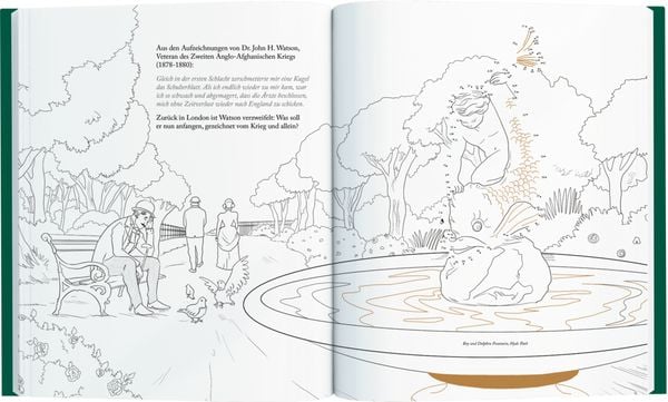 Produktbild: S.Holmes - Das gr. Punkt-zu-Punkt-Malbuch (Creative Time)