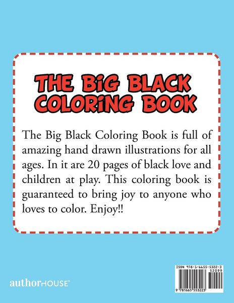 Produktbild: The Big Black Coloring Book
