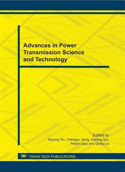 Produktbild: Advances in Power Transmission Science and Technology