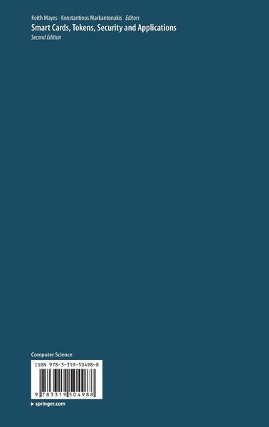 Produktbild: Smart Cards, Tokens, Security and Applications