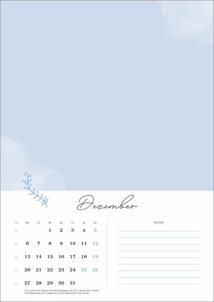 Produktbild: Kreativkalender Gl&uuml;cksmomente A4 2027