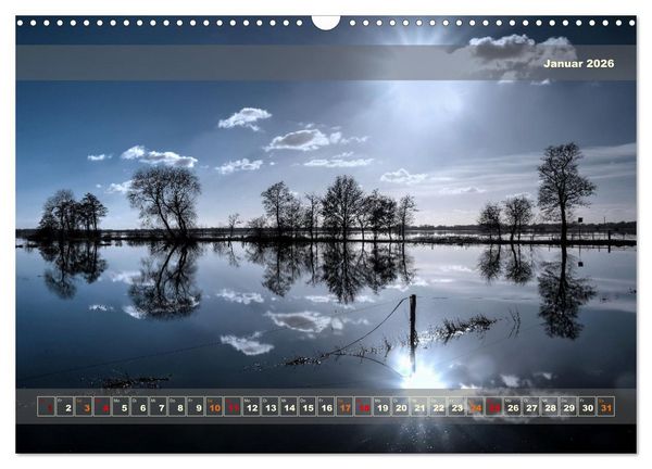 Produktbild: Licht im Land (Wandkalender 2026 DIN A3 quer), CALVENDO Monatskalender