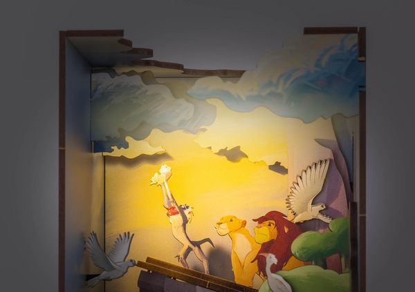 Produktbild: Book Nook DIY B&uuml;cherecke Disney K&ouml;nig der L&ouml;wen