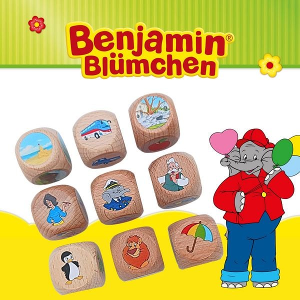 Produktbild: Geschichtenw&uuml;rfel mit Benjamin Bl&uuml;mchen