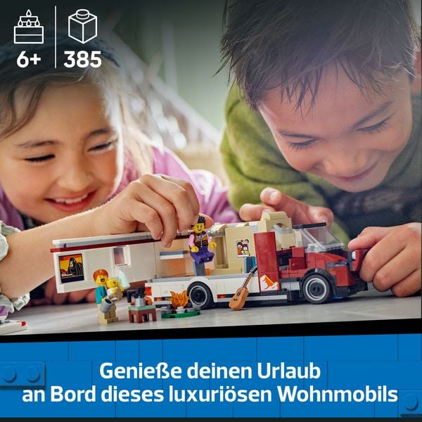 Produktbild: LEGO City Abenteuer-Wohnmobil - Camping Spielzeug f&uuml;r Kinder 60454